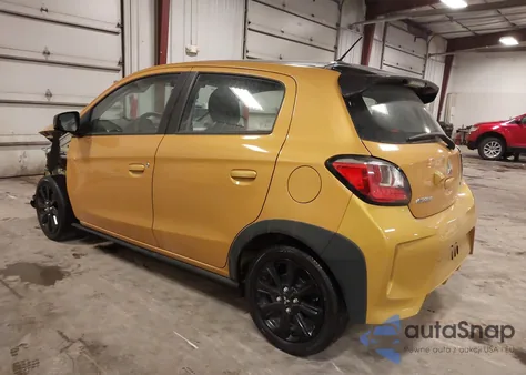 2023 Mitsubishi Mirage Black Edition/Ralliart/Se z USA, uszkodzony, nr VIN ML32AWHJ0PH001038